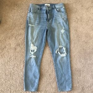 Abercrombie and Fitch Curve Love jeans long